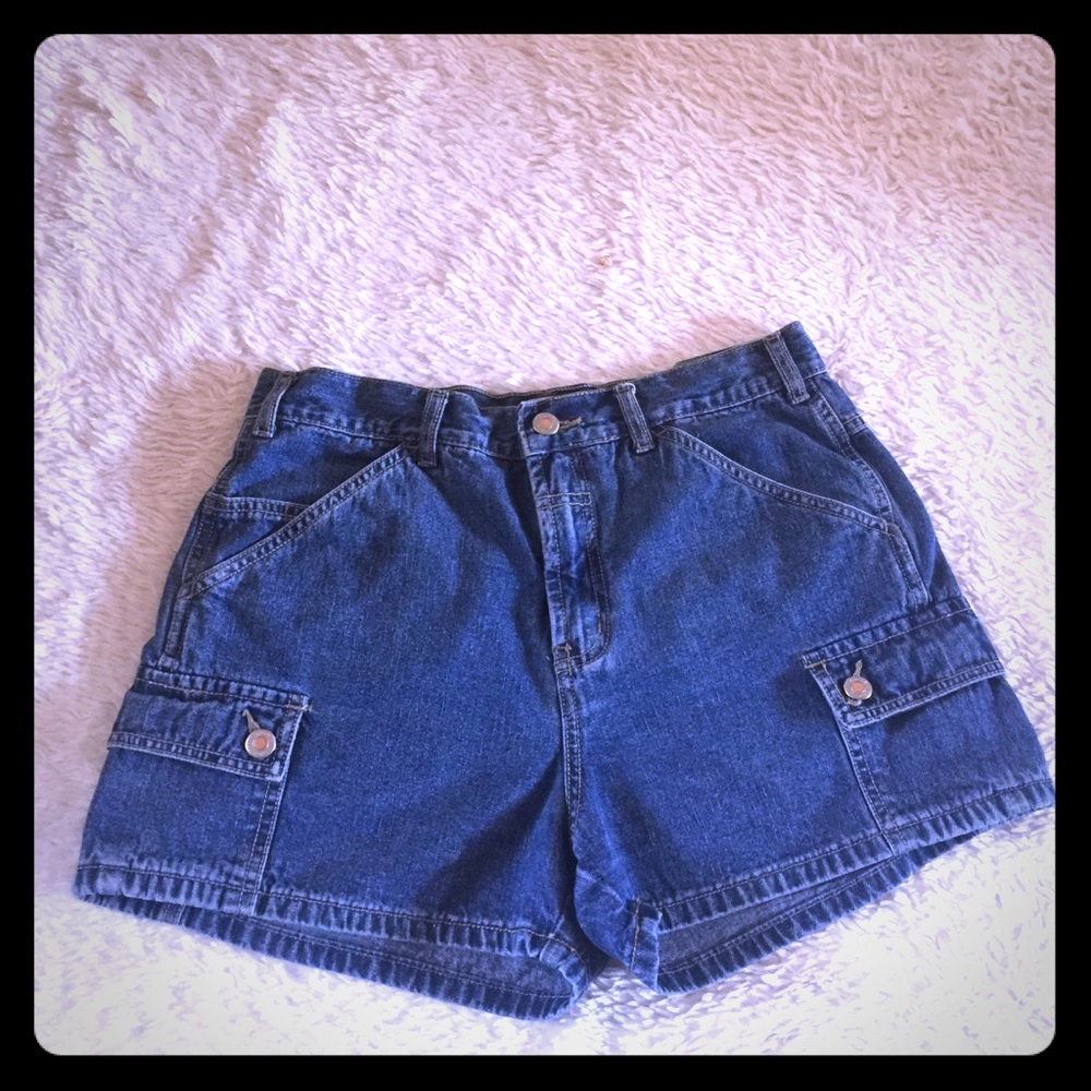 London jean shorts